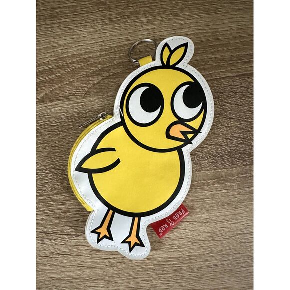 Vintage Y2k Fred is Red Target Chicks Rule Coin Purse Keyring Keychain Kawaii - Picture 3 of 7